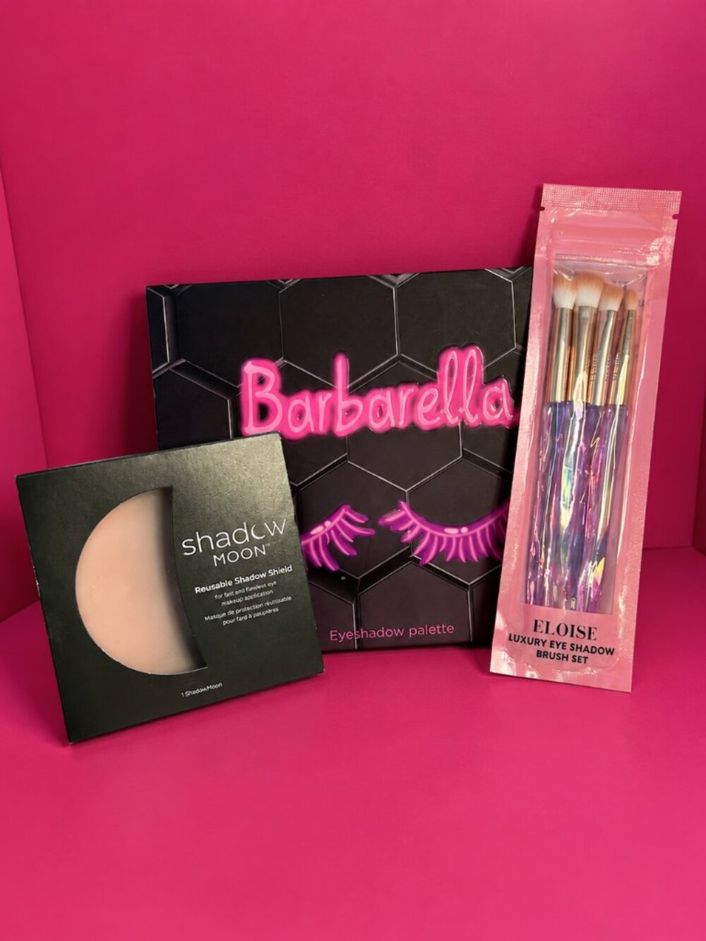 Gift Ready Eye Makeup Set | Barbarella Palette + Eloise Brushes + Shadow Shield